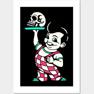 Bigboy skull Posters and Art